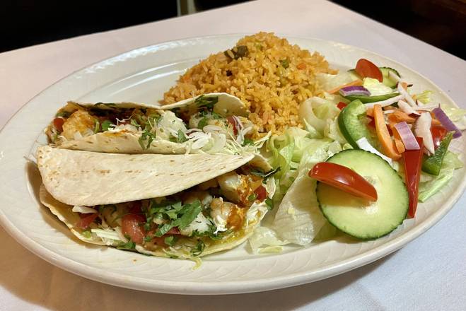 Order Shrimp Tacos food online from Mexico Restaurant store, Atlantic City on bringmethat.com