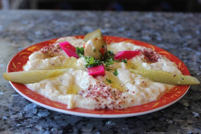 Order Baba Ghannoush food online from Mediterranean Wraps store, Palo Alto on bringmethat.com