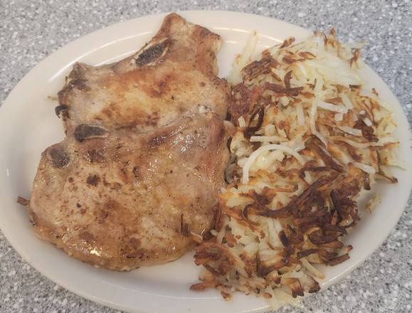 Order Pork Chops Dinner (2 pcs) food online from Fleetwood diner store, Ann Arbor on bringmethat.com