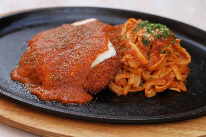Order Chicken Parmesan (Lunch Portion) food online from Lazy Dog Restaurant & Bar store, Addison on bringmethat.com