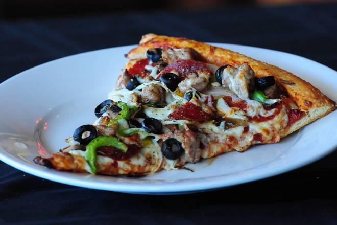 Order Uptown Gourmet Pizza Slice food online from Streets Of New York -1959 S Signal Butte Rd store, MESA on bringmethat.com