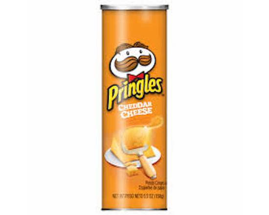 Order Pringles Cheddar Cheese 5.5oz food online from George's Market store, San Francisco on bringmethat.com