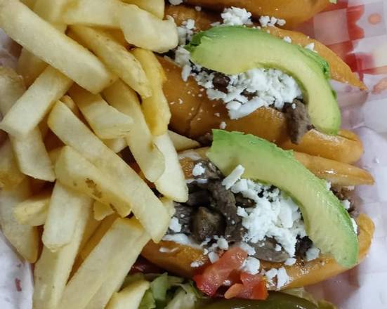 Order COMBO LONCHES PROGRESO food online from Piporro Taqueria Jalisco store, Mcallen on bringmethat.com