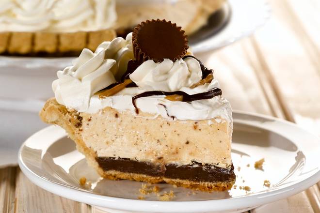Order Peanut Butter Silk Pie, slice food online from Bakery By Perkins store, Cape Coral on bringmethat.com