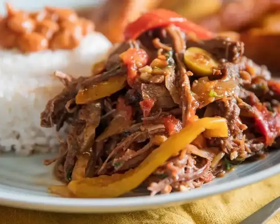 Order Ropa Vieja food online from El Tropico Cuban Kitchen store, Aventura on bringmethat.com