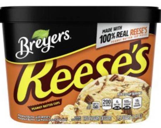 Order Breyers Reeses (1.5 quart) food online from Shell store, Tampa on bringmethat.com