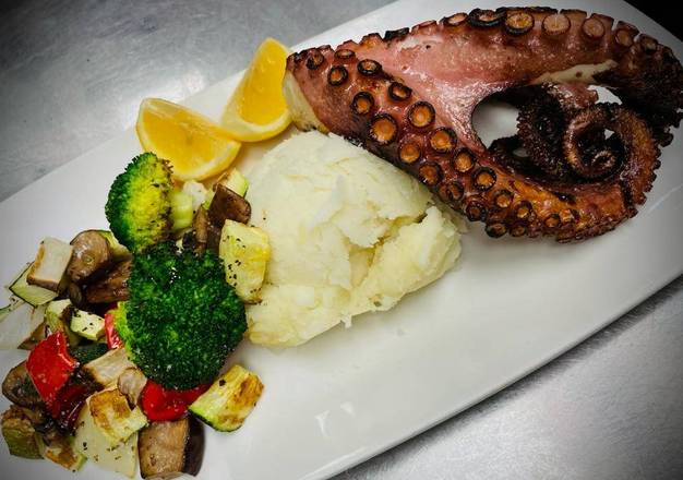 Order Octopus on the Grill food online from Los Olivos Bistro store, Boca Raton on bringmethat.com
