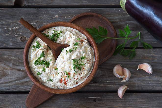 Order Garlic Spread food online from Sajj store, San Francisco on bringmethat.com
