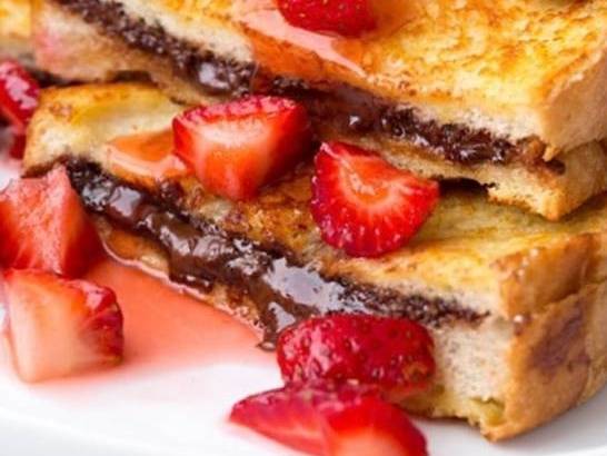 Order Nutella Stuffed French Toast food online from The Royal Breakfast store, Fort Myers on bringmethat.com