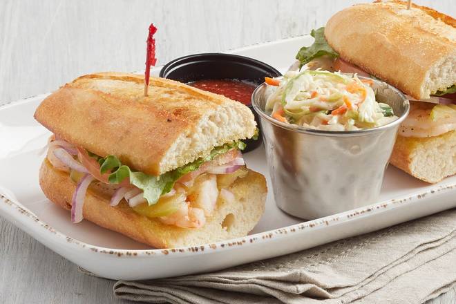 Order Shrimp Po'Boy (P) food online from Newk Eatery store, Collierville on bringmethat.com