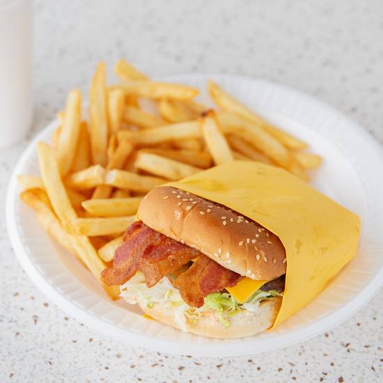 Bacon Cheeseburger combo