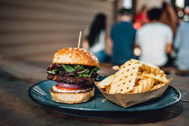 Order Veggie Burger food online from Walk-On Sports Bistreaux store, Tallahassee on bringmethat.com