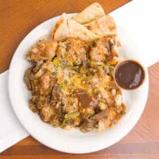 Order Pepper Steak Potato food online from Spud Headz store, Detroit on bringmethat.com