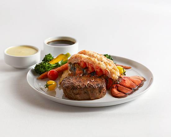 Order Grilled Filet Mignon (8 oz) & Maine Lobster Tail food online from Roy's store, Bonita Springs on bringmethat.com
