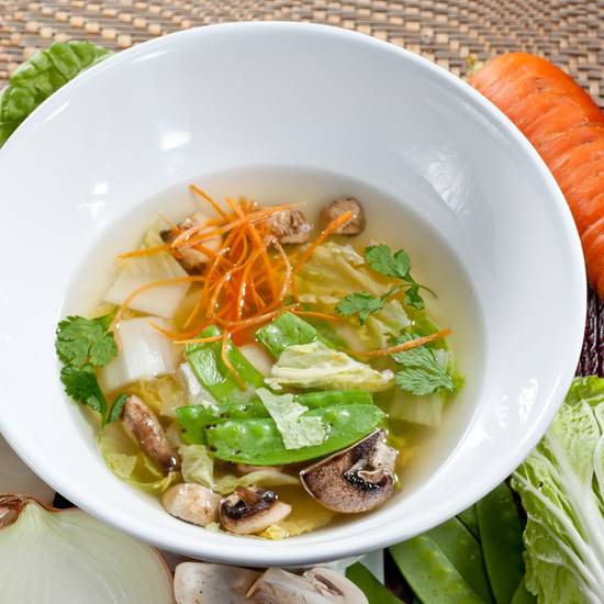 Order Vegetable Soup food online from Akashi Japanese Restaurant store, Miami on bringmethat.com