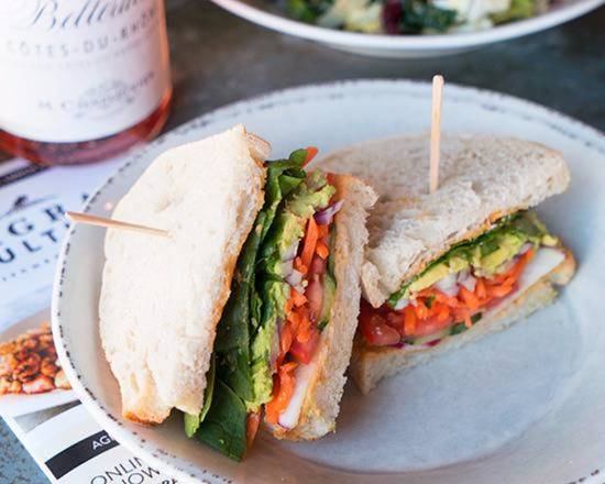 Order Raw Vegetable Sandwich food online from Agra Culture Kitchen store, Saint Paul on bringmethat.com