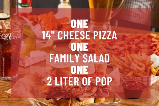 Order 14" Pizza Feast food online from Primanti Bros store, Morgantown on bringmethat.com