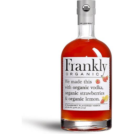 Order Frankly Organic Strawberry Vodka (750 ML) 137703 food online from BevMo! store, Anaheim on bringmethat.com