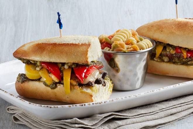Order Portabella Veggie Sandwich food online from Newk's Eatery store, Cypress on bringmethat.com