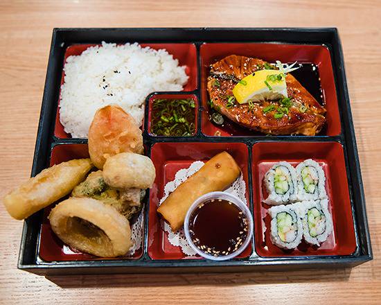 Order Salmon Teriyaki food online from Kyoto Sushi & Grill store, Orlando on bringmethat.com