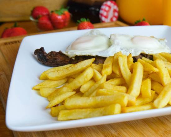 Order Steak on Horseback food online from La Hormiga De Oro 2 store, Hialeah on bringmethat.com