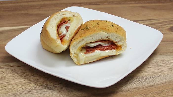 Order Pepperoni Stromboli (200cal) food online from QuickChek store, Howell on bringmethat.com