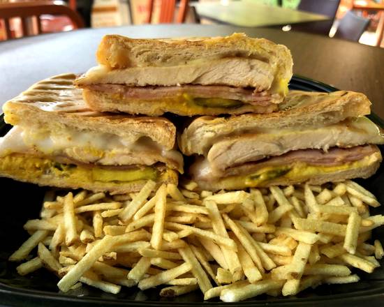 Order Chicken Cuban Sandwich food online from The Grove Coffee House store, Davie on bringmethat.com