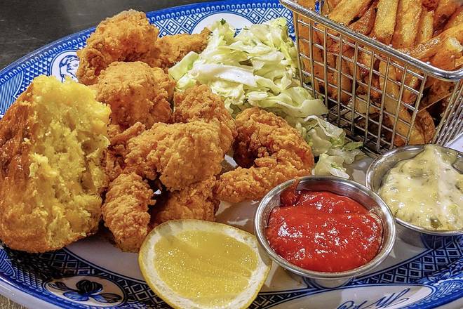 Order Cracker-Crusted Shrimp food online from Founding Farmers Tysons store, Providence on bringmethat.com