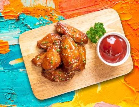 Order 16 pcs Classic Bone-in Wings food online from Black Bird Wings store, Oklahoma City on bringmethat.com