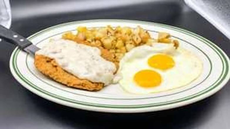 Order Black Angus Chicken Fried Steak food online from Lumberjacks store, Petaluma on bringmethat.com