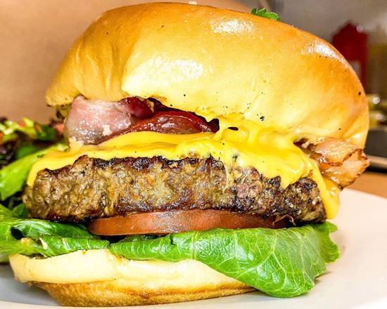 Order AMERICAN BURGER food online from NOA Cafe store, Miami on bringmethat.com