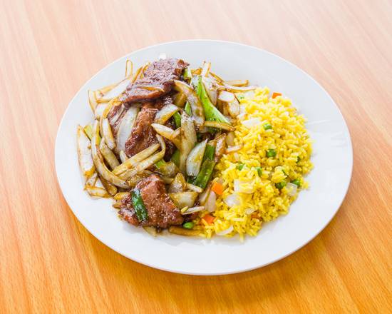Order Mongolian Beef food online from Golden Wok store, Rochester on bringmethat.com