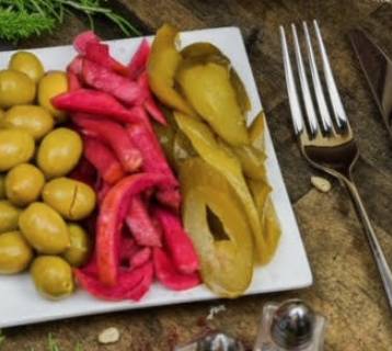 Order Turshi food online from Dvine Mediterranean store, Corona on bringmethat.com