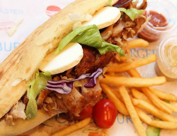 Sandwich chèvre kebab