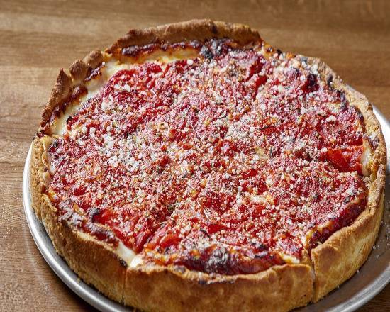 Order (10") Deep Dish food online from Moretti's Ristorante & Pizzeria store, Chicago on bringmethat.com
