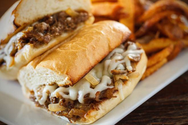 Order Cheese Steak Sandwich food online from Might As Well store, Wilmington on bringmethat.com
