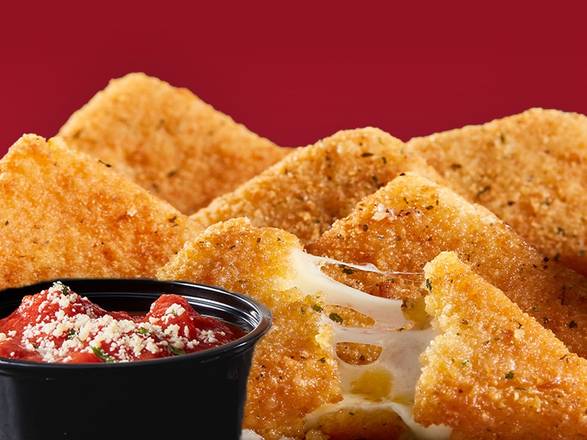 Order Breaded Mozzarella Wedges food online from Primanti Bros store, Morgantown on bringmethat.com