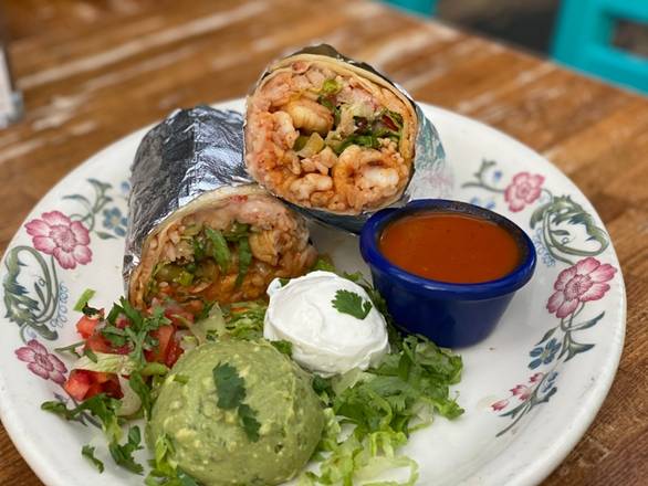 Order Shrimp Burrito food online from El Camino store, Seattle on bringmethat.com