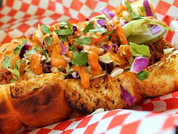 Order Spicy Chicken Sloppy Sliders food online from Marinate store, West Hollywood on bringmethat.com