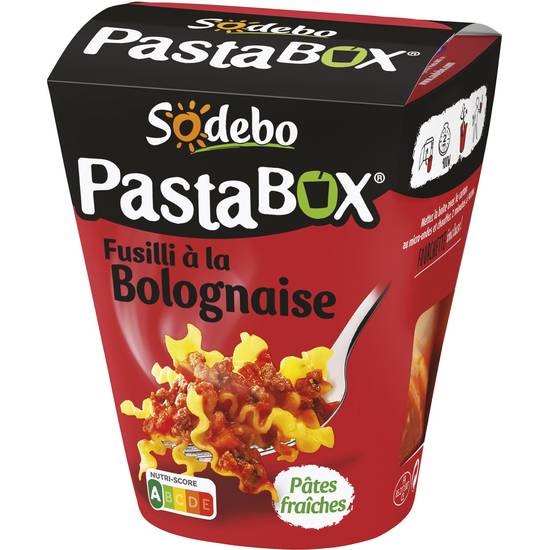 Box fusilli bolognaise Sodebo 300 gr