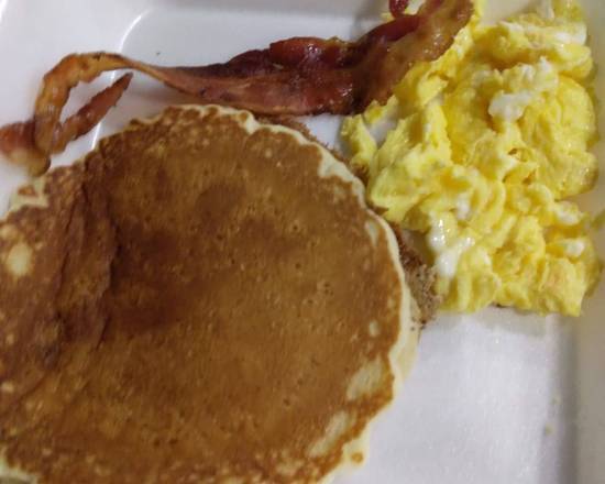 Order 1 Egg and 1 Pancake food online from Jans Cafe store, Greenacres on bringmethat.com