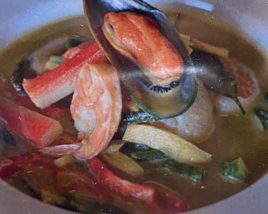 Order Spicy Seafood Combination food online from The Blue Elephant Restaurant store, Saint Louis on bringmethat.com