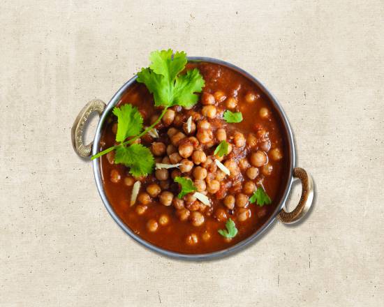 Order Chickpea Charm (Vegan) food online from Vegan Indian Club store, Sacramento on bringmethat.com