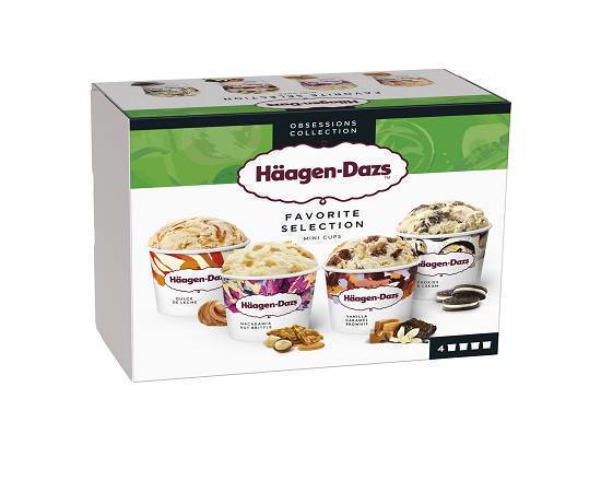 Häagen-Dazs Favorite selection 4X95ml