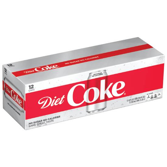 Order Diet Coke 12pk food online from Casey store, Omaha on bringmethat.com
