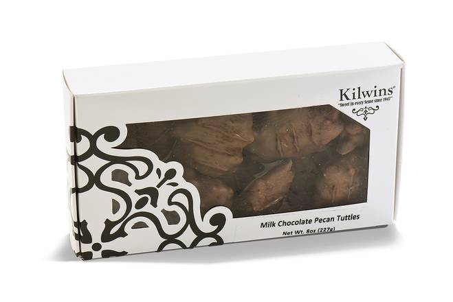 Order Milk Chocolate Pecan Tuttles 8 oz. food online from Kilwins store, Wheaton on bringmethat.com
