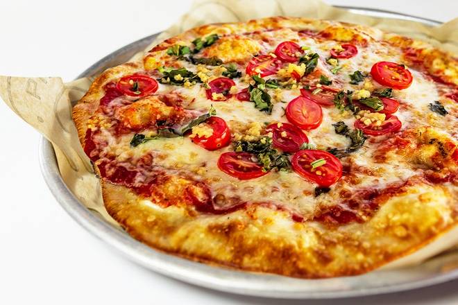 Order Margherita Pizza food online from Pieology Pizzia store, Honolulu on bringmethat.com