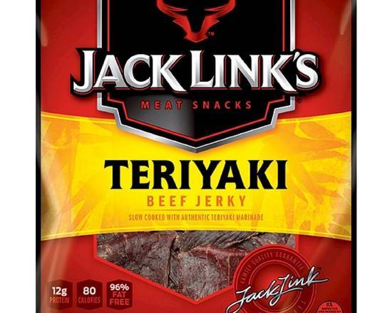 Order Jack Links Beef Jerky Teriyaki 2.6oz food online from Fresko Market store, Miami on bringmethat.com