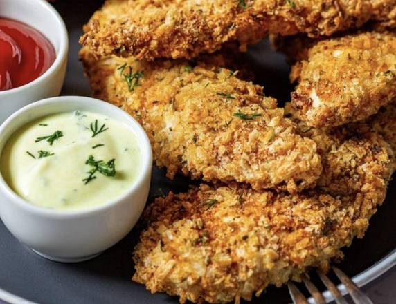 Order 3 TENDERS food online from The Flaming Burger store, Huntington Beach on bringmethat.com