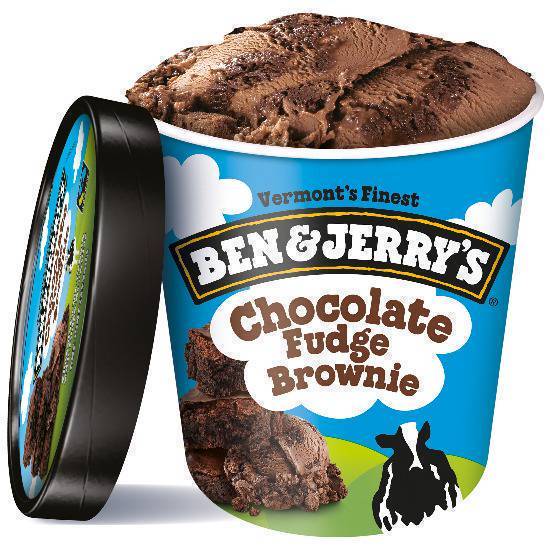 Order Ben and Jerry's Chocolate Fudge Brownie food online from The Ice Cream Shop store, Tampa on bringmethat.com